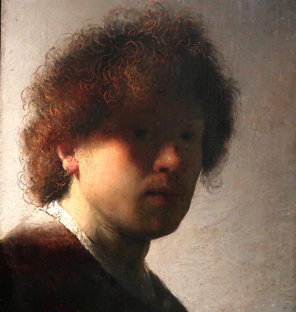 Rembrandt Selbstporträt im Museum Amsterdam