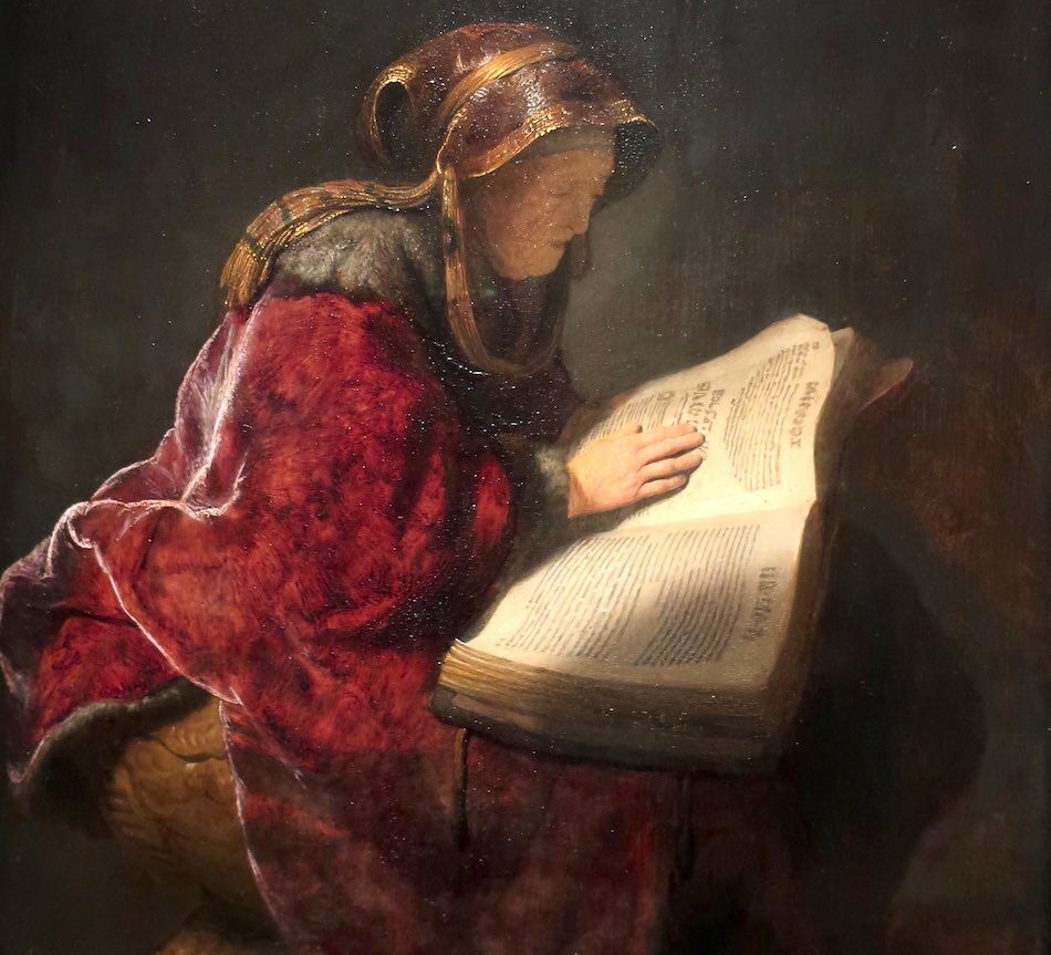 rembrandt paintings woman old