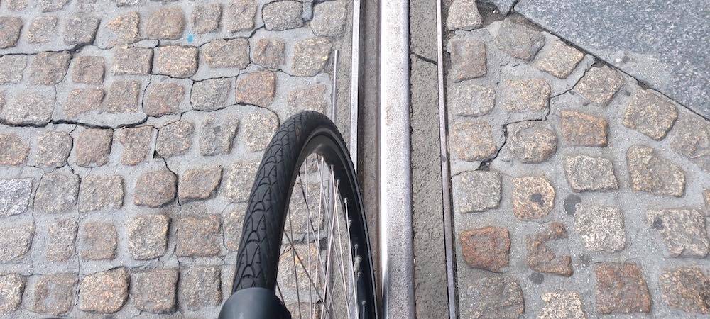 How to Cycle in Amsterdam Tram Rails