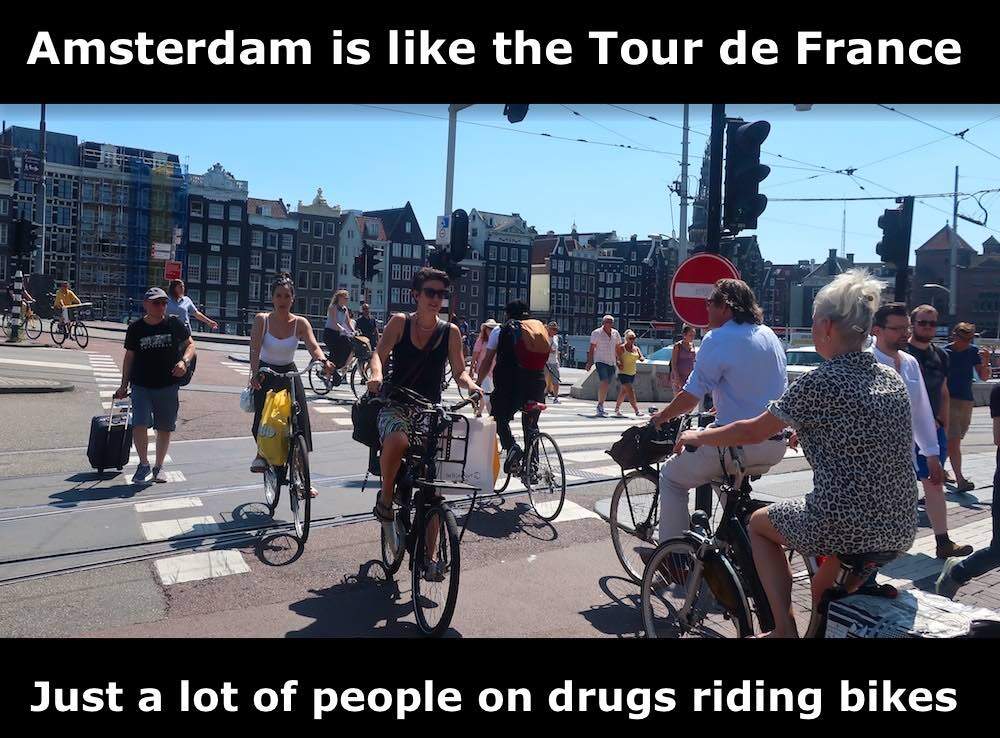 Fietsen in Amsterdam Citaten