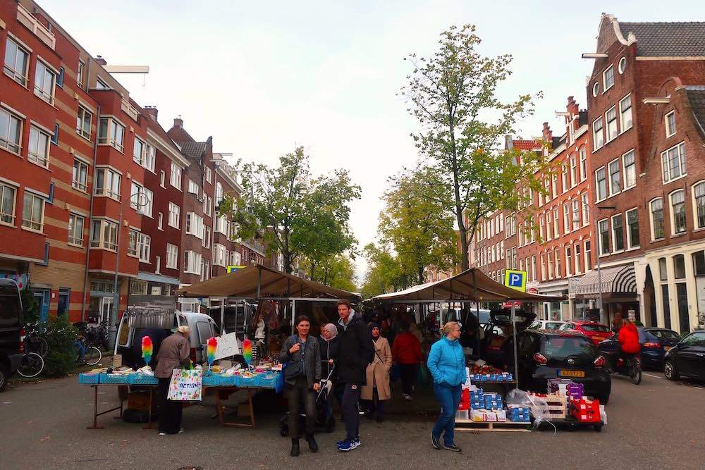 Amsterdam market food