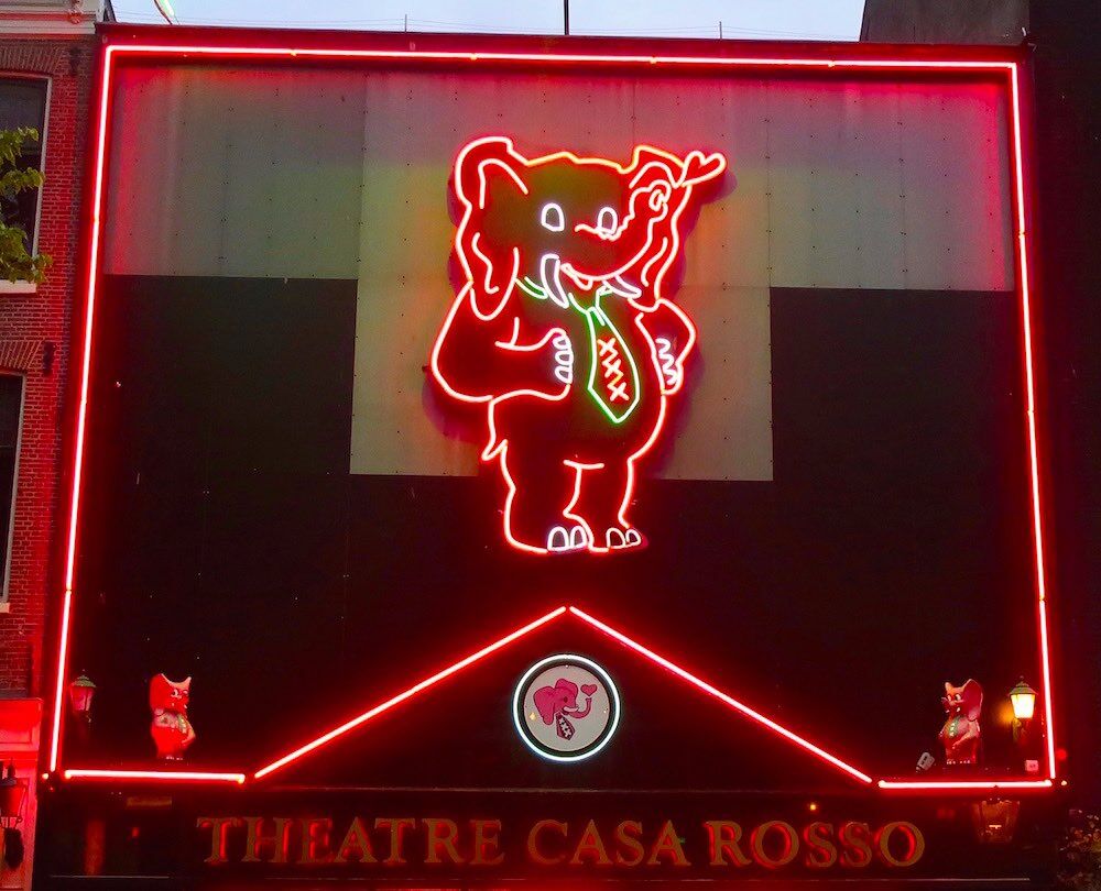 casa rosso amsterdam sex show