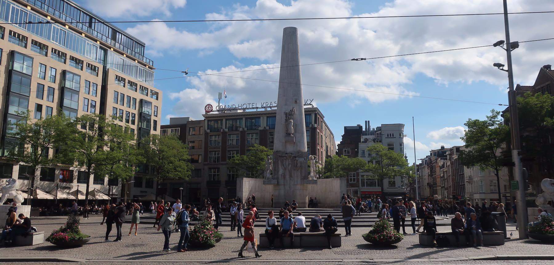 Amsterdam in World War II Dam Square Memorial