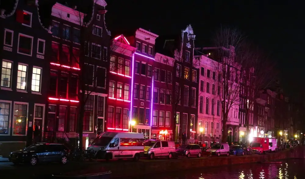 Rotlichtviertel in der Amsterdamer Straße