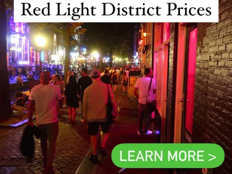 Amsterdam red light district prices