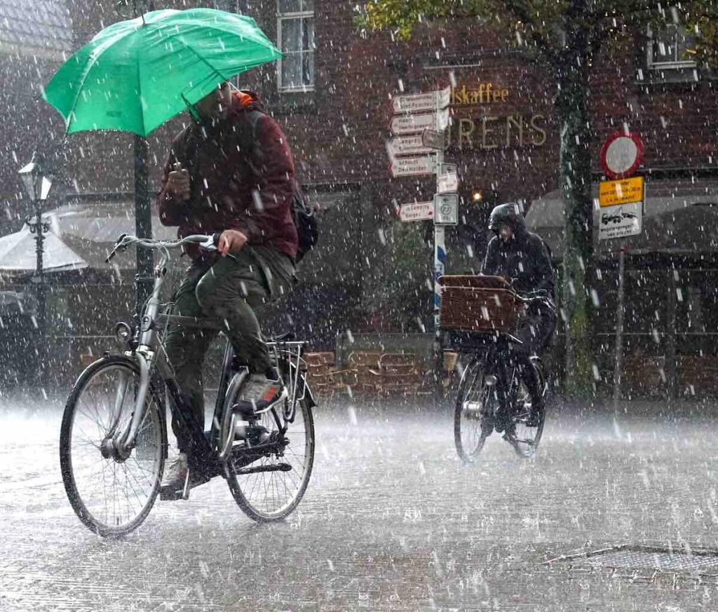 rain in Amsterdam